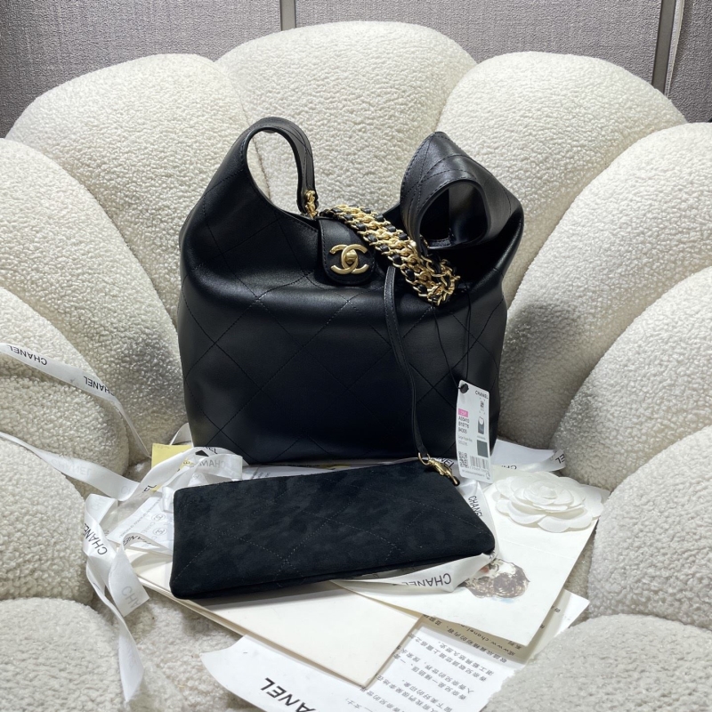 Ch*el top handle bags